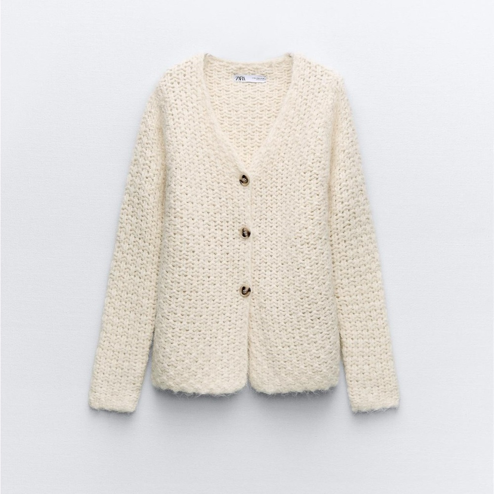 Knit cardigan